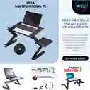 Mesa Plegable Portátil 2 Ventiladores T8