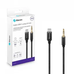 Cable Steren Usb C Plug 3.5mm