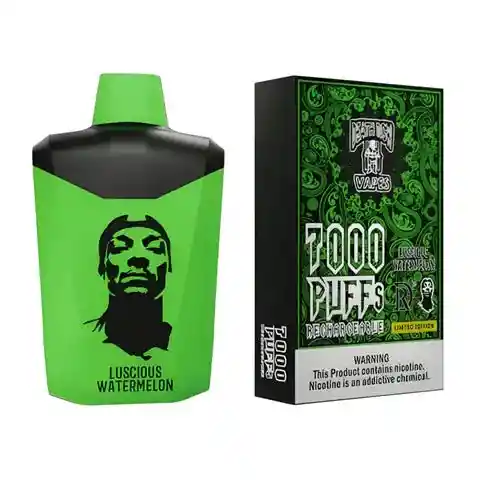 Vaporizador Snoop Dogg Death Row 7000puffs - Luscious Watermelon