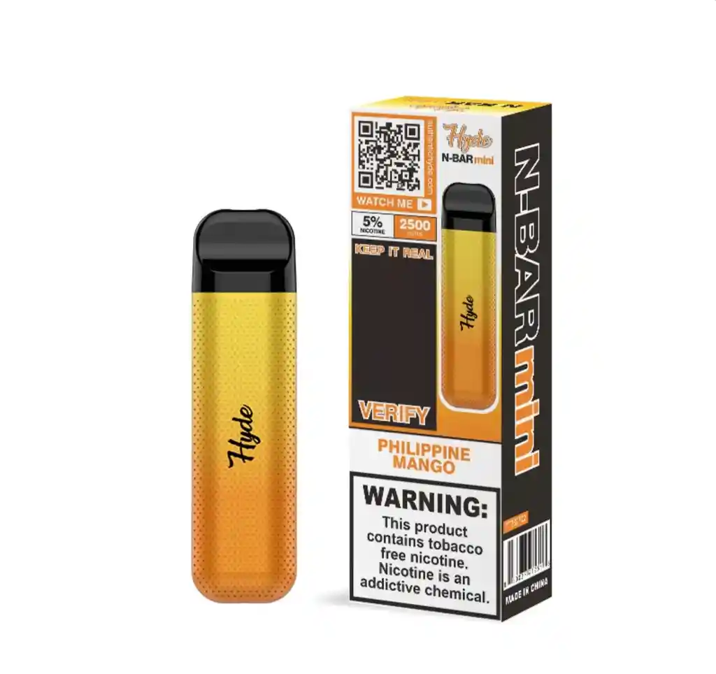 Vaporizador Hyde N-bar Mini 2500puffs - Philippine Mango