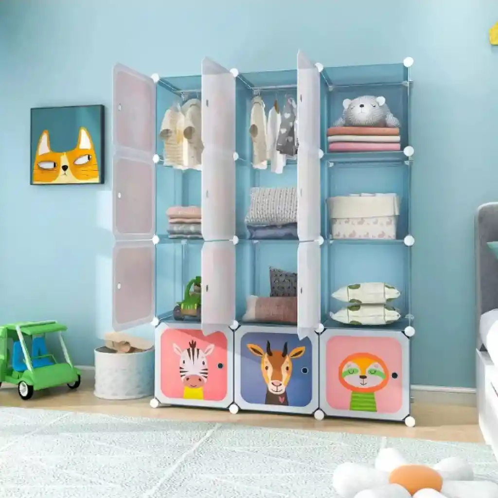 Organizador De Ropa Armario Tela Closet Niños Extra Grande