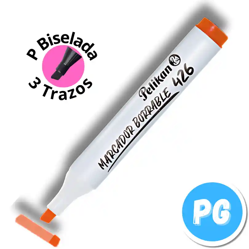 Pelikan Marcador Borrable 426 Naranja