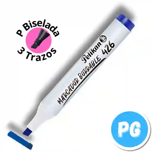 Pelikan Marcador Borrable 426 Azul