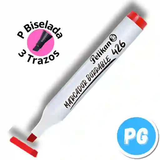 Pelikan Marcador Borrable 426 Rojo