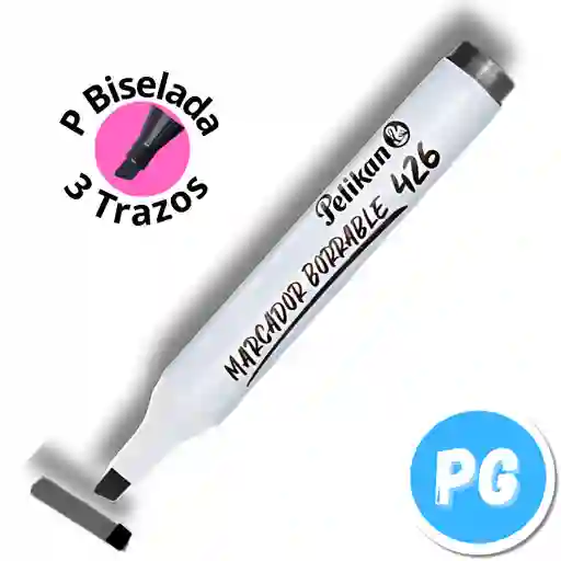 Pelikan Marcador Borrable 426 Negro