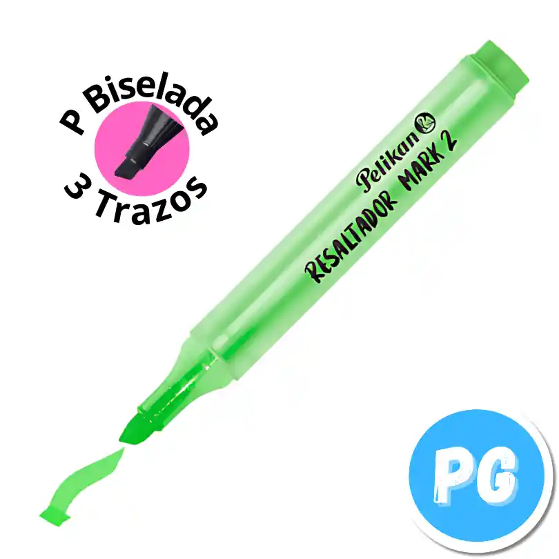 Pelikan Resaltador Verde Mark 2