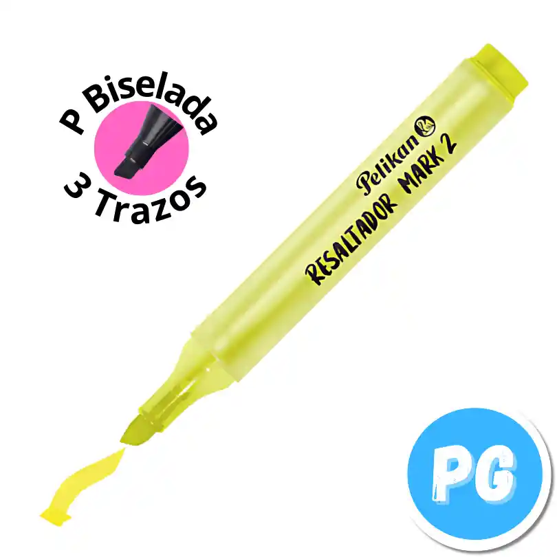 Pelikan Resaltador Amarillo Mark 2