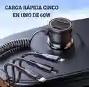 Cargador Multipuertos Para Carro