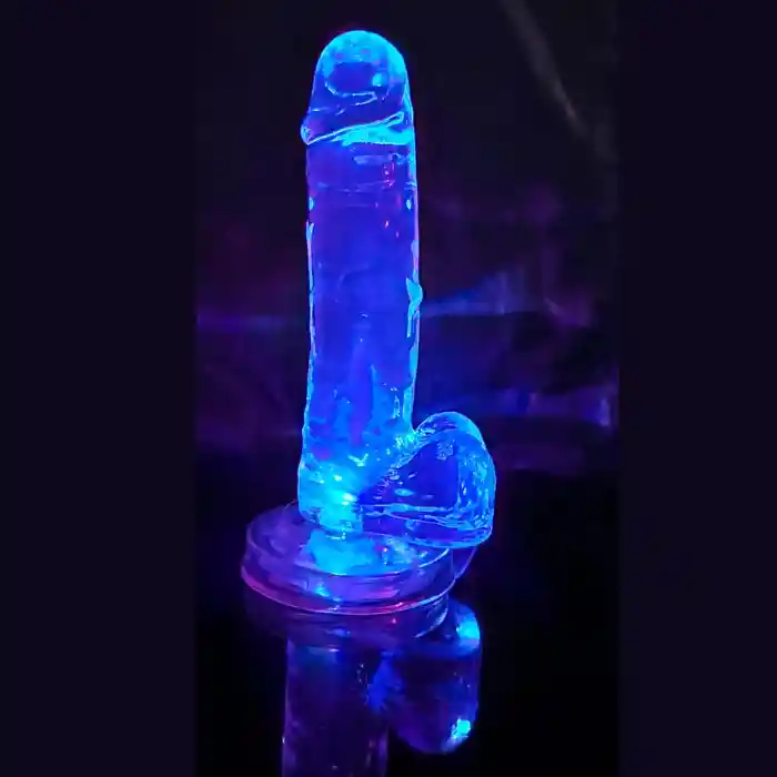 Dildo Consolador Realista Luminoso 19 Cm