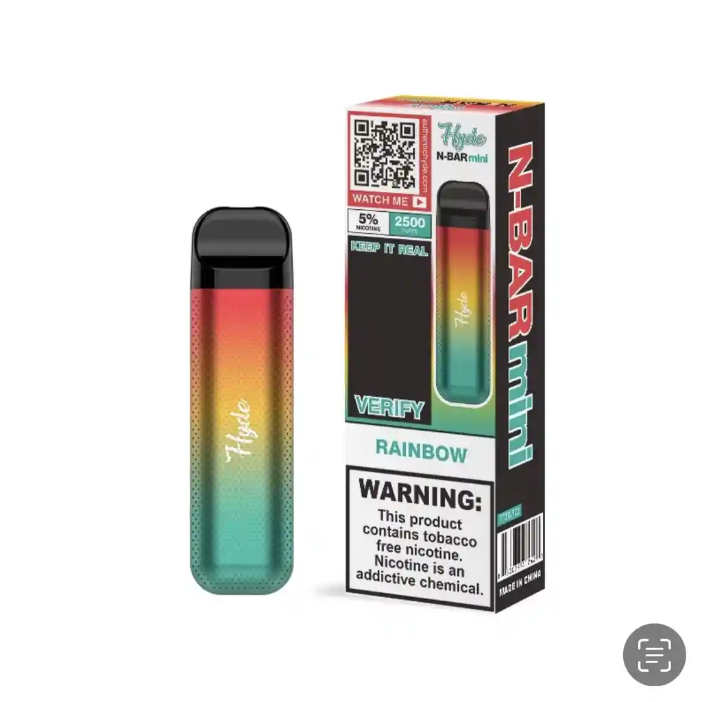 Vaporizador Hyde N-bar Mini 2500puffs - Strawberry Lemon Lime