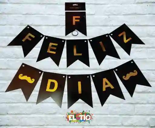 Padre Guirnalda Feliz Dia Negra