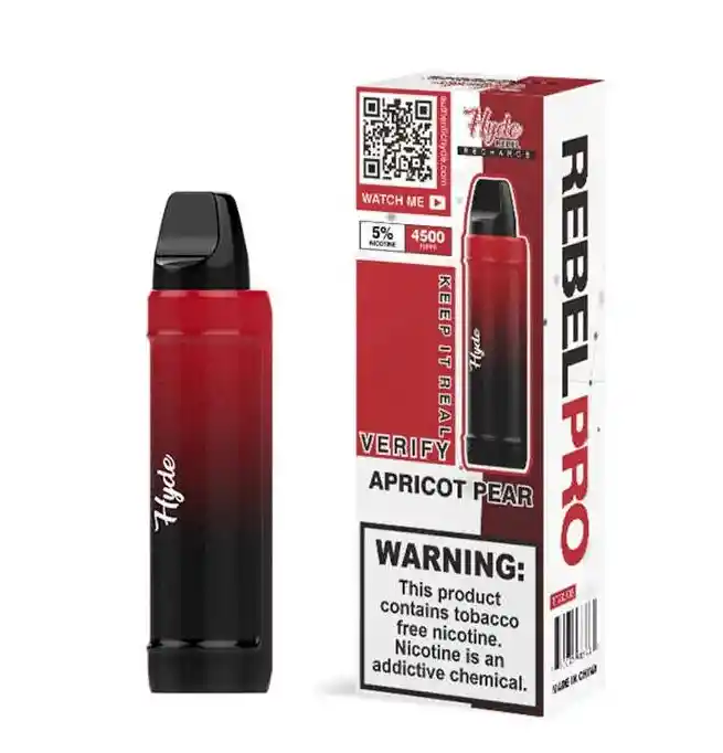 Vaporizador Hyde Rebel Pro 5000puffs - Apricot Pear