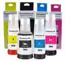 Kit De Tintas Epson 504 Genericas L4150 L4250 L4160