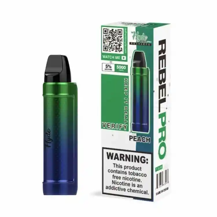 Vaporizador Hyde Rebel Pro 5000puffs - Peach