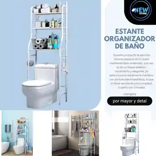 Estante Organizador De Baño