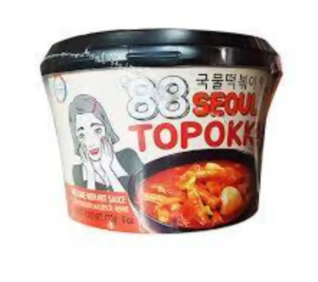 Topokki 88 Seoul Pastel de Arroz con Salsa Picante