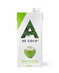 Agua De Coco A De Coco 1000 Ml