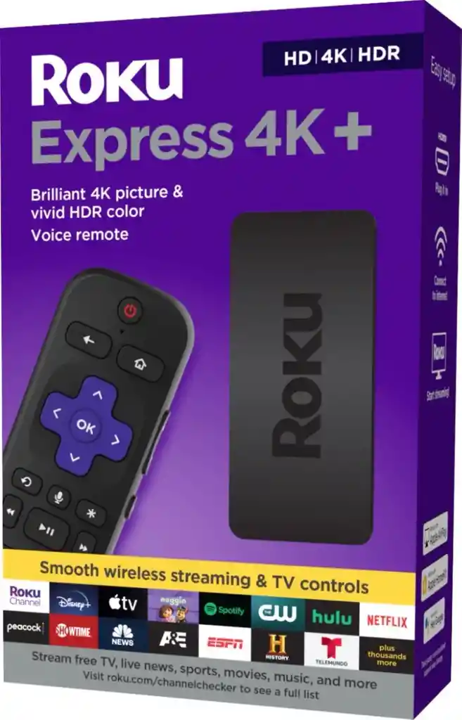 Convertidor Roku Express 4k+