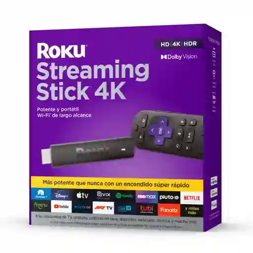 Convertidor Roku Streaming Stick 4k 2021