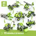 Set De Construcción Multimodelos 15 En 1 75 Piezas Niños