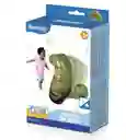 Puching Ball Inflable Niños Porfiado Dinosaurio Verde 52287