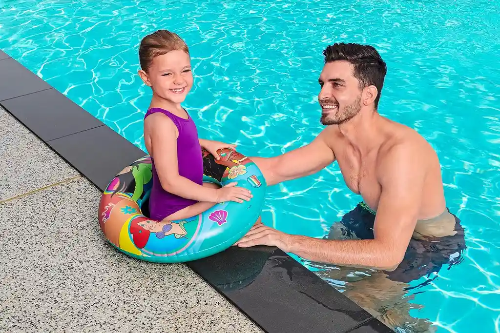 Flotador Piscina Aro Bestway Princesas Sirena Bestwat 91043