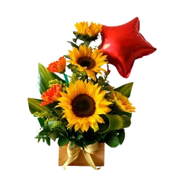 Girasoles Y Gerberas Arreglo Floral Especialmente Para Ti