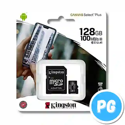 Memoria Kingston Micro Sd 128gb Con Adaptador Sd