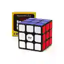 	 Cubo Rubik 3x3 Qiyi Fondo Negro Speed Cube
