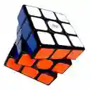 	 Cubo Rubik 3x3 Qiyi Fondo Negro Speed Cube