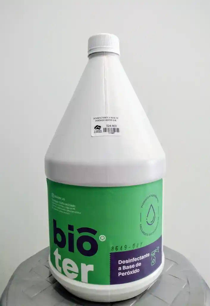 Desinfectante A Base De Peróxido Bioter 3.8l