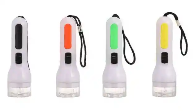 Linterna Led Simple De Llavero Linterna Led Portátil Blanca