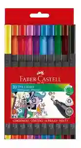 Micropuntas X 10 Faber Castell