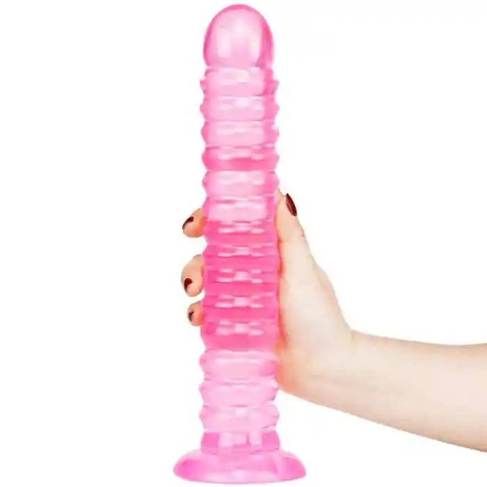 Dildo Consolador Con Textura 30 Cm