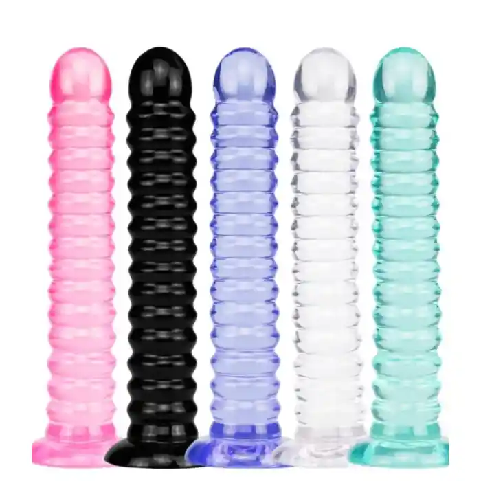 Dildo Consolador Con Textura 30 Cm