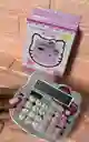 Calculadora Hello Kitty Brillos Blanca