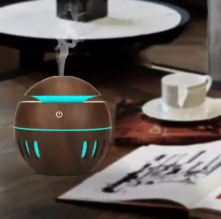 Humidificador Led Difusor De Aromas Ambientador Esfera + Esencia
