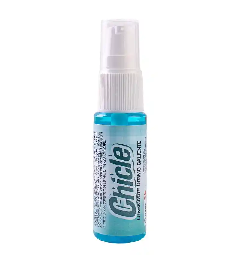 Lubricante Íntimo Caliente Chicle 20 Ml Flavor