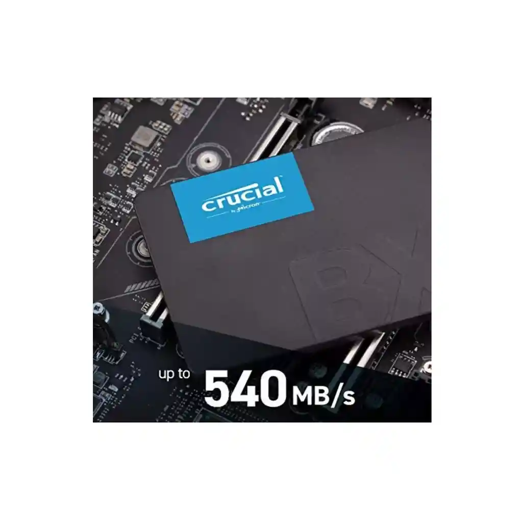 Disco Sólido Ssd Interno Crucial Bx500 1tb Negro