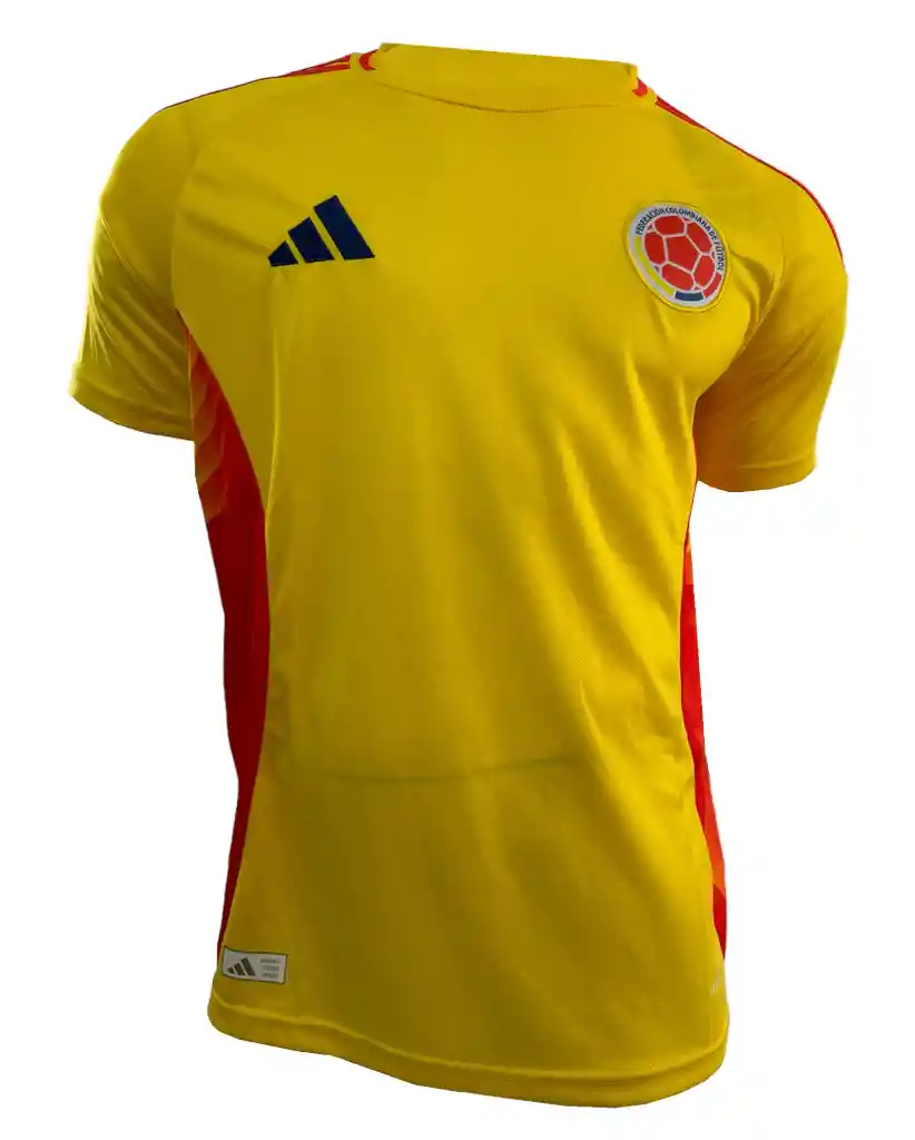 Camiseta Hombre Local Selección Colombia 2024/talla: S/amarillo-3a