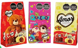 Caja De Chocolates Amor Carioca 40 Gr Diferentes Motivos