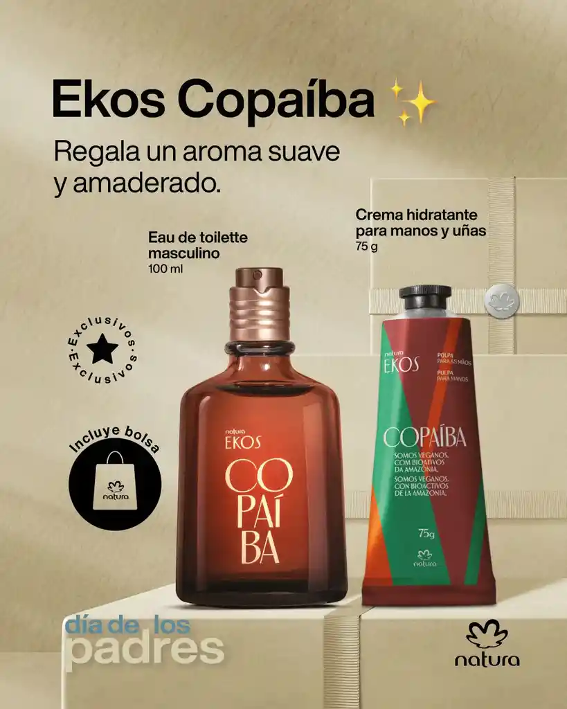 Kit Ekos Copaíba Masculino.