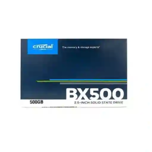 Disco Sólido Ssd Interno Crucial Bx500 500gb Negro