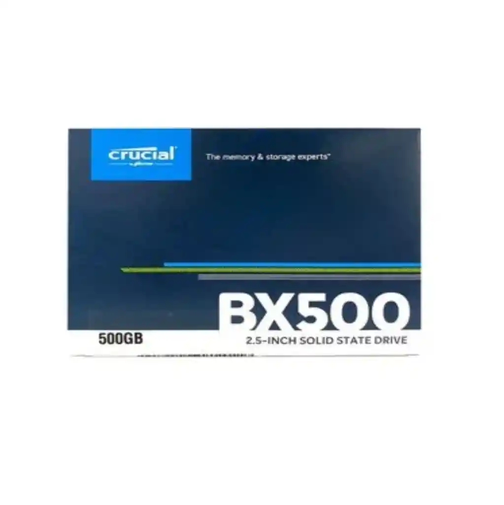 Disco Sólido Ssd Interno Crucial Bx500 500gb Negro