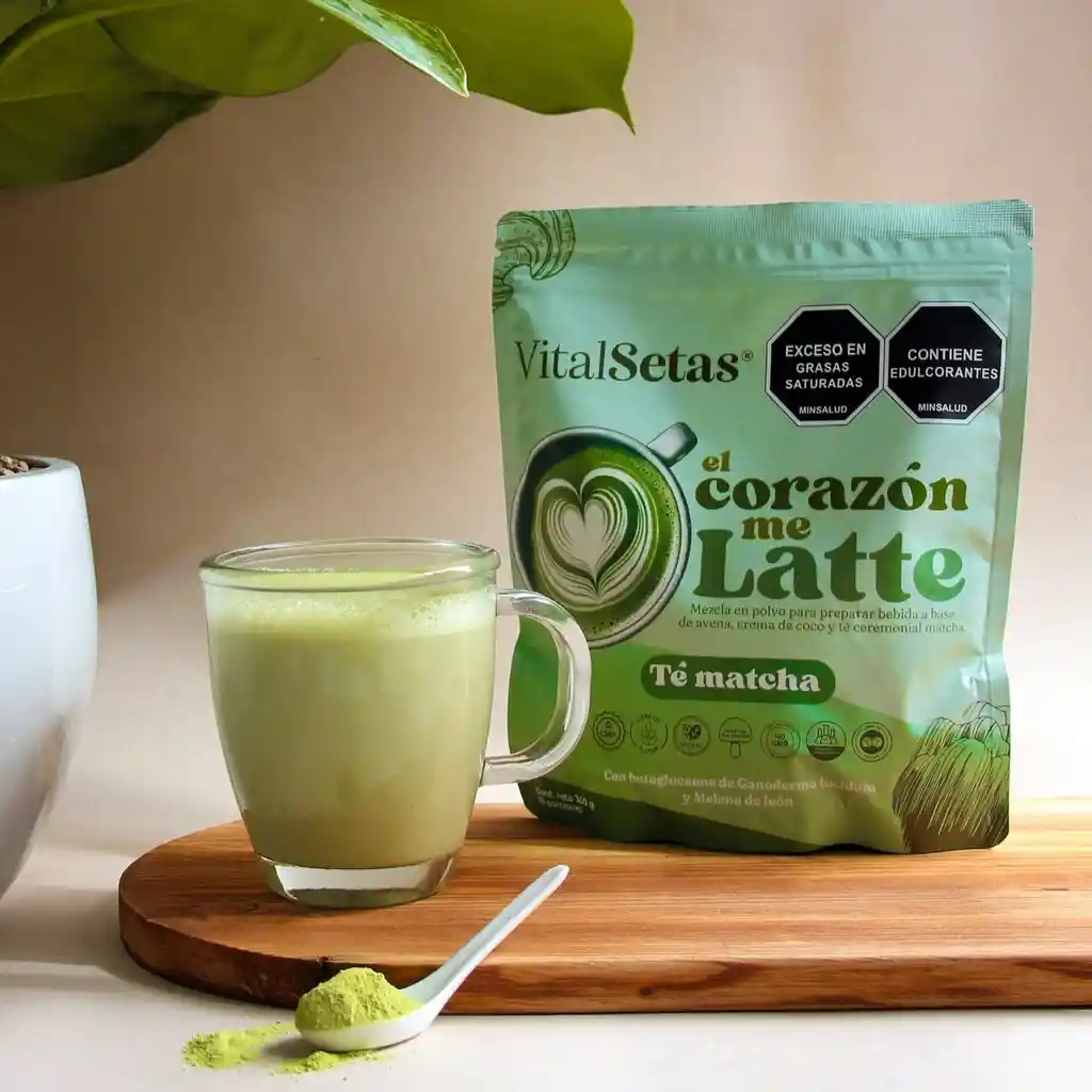 El Corazón Me Latte - Té Matcha - Vitalsetas