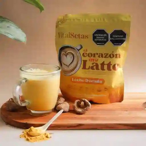 El Corazón Me Latte - Leche Dorada - Vitalsetas