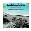 Ventilador Doble Para Carro De 3 Velocidades Ajustable.