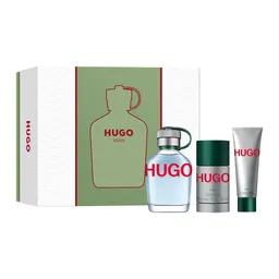 Estuche Hugo Boss Hugo Man Edt 125ml + Deodorant 75 G + Shower Gel 50ml