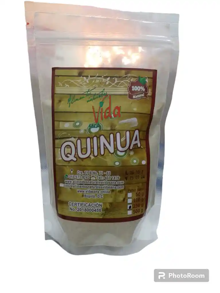 Quinua Molida X 250 Gms Vida Sana