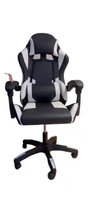 Silla Gamer Ergonomica Negro/blanco En Oferta